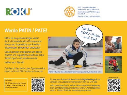 NEU: ROKJ-Patenschaft!